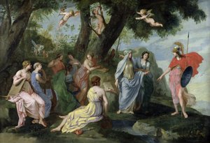 Minerva con le Muse